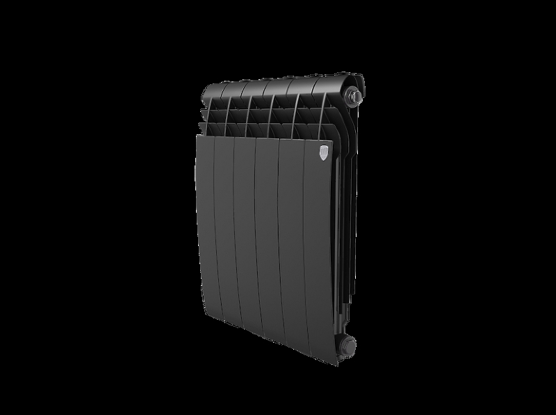 Радиатор алюминиевый Royal Thermo Biliner Alum 500 Noir Sable - 6 секц.