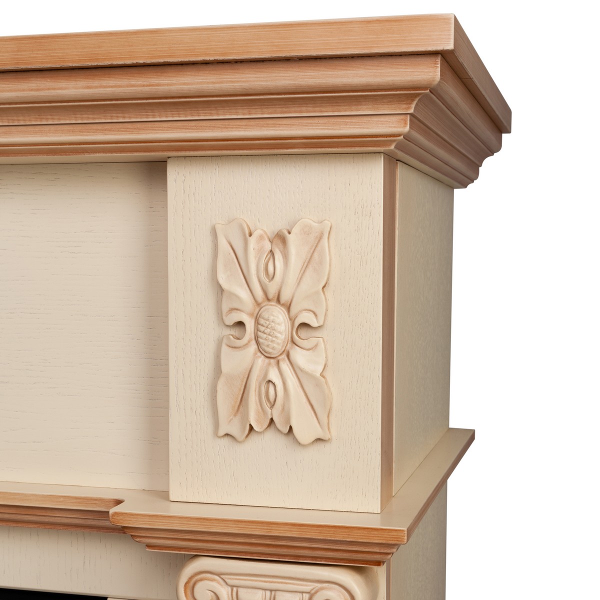 Электрокамин RealFlame  Silvia 26 WT-619B с очагом 3D Novara