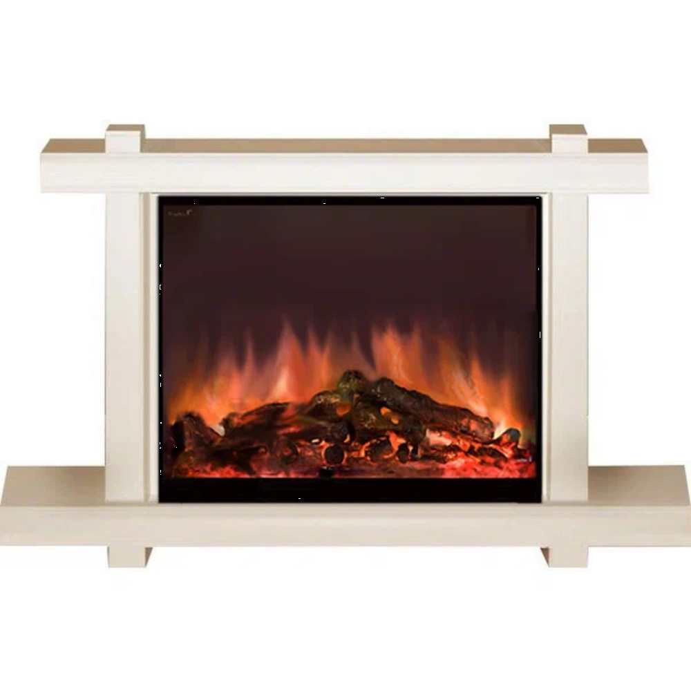 Каминокомплект Glenrich Капри Delux Arte 28 белый