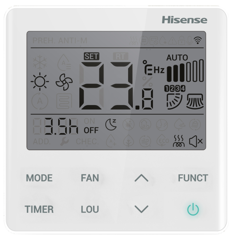 Канальная сплит-система Hisense AUD-48HX4SHH/AUW-48H6SE1 HEAVY Classic on/off