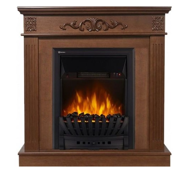 Каминокомплект Electrolux Noce Classic с очагом Classic EFP/P-1020LS темный дуб