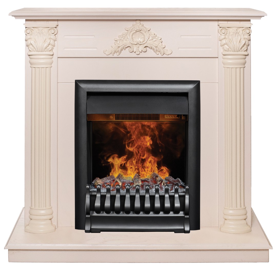 Электрокамин RealFlame Stefania WT с Oregan 3D