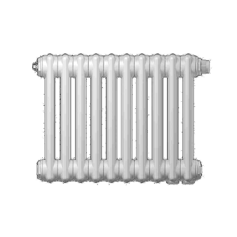 Радиатор трубчатый Zehnder Charleston Retrofit 3037, 26 сек.1/2 бок.подк. RAL9016 (кроншт.в компл)