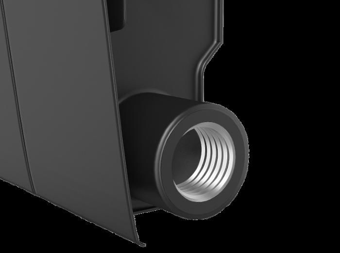 Радиатор Royal Thermo BiLiner 350 /Noir Sable - 6 секц.