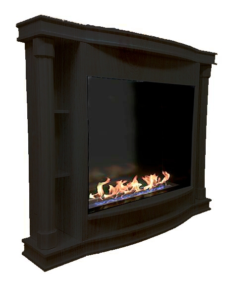 Биокамин классический Zefire Маршал венге