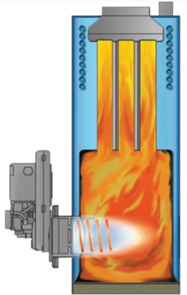 Напольный газовый котел Kiturami TGB HiFin-29