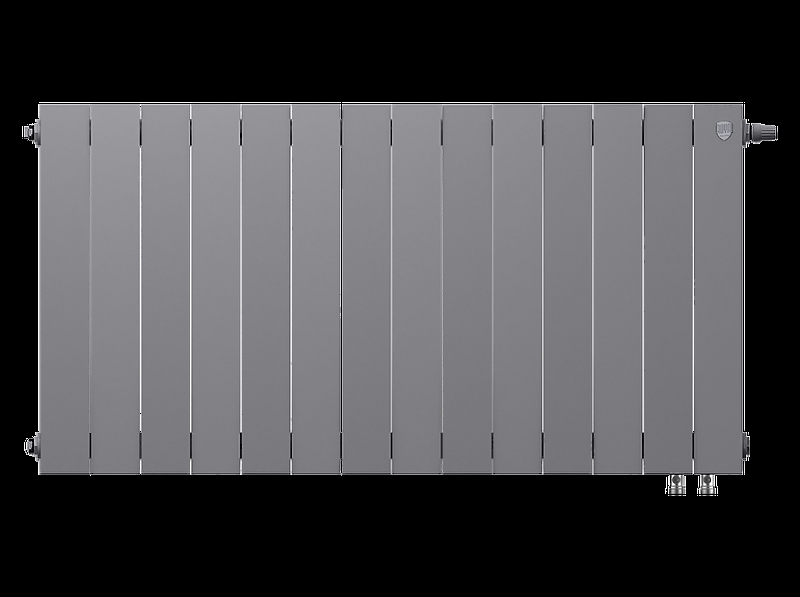 Радиатор Royal Thermo PianoForte 500 /Silver Satin - 14 секц. VDR