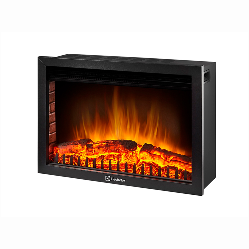 Каминокомплект Electrolux Quadro 30 с очагом EFP/P-3020LS камень песчаник античный белый, белая эмаль