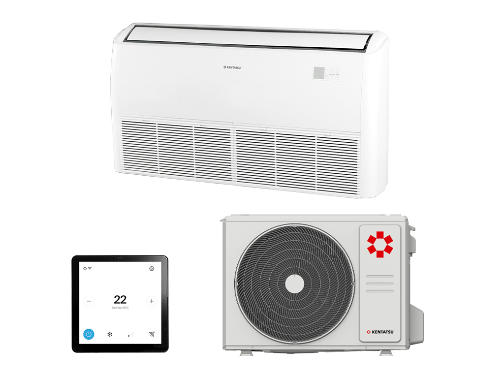 Напольно-потолочная сплит-система Kentatsu KSCB70HZRN1W/KSUNB70HZRN1 KSCB-W/KSUNB Inverter