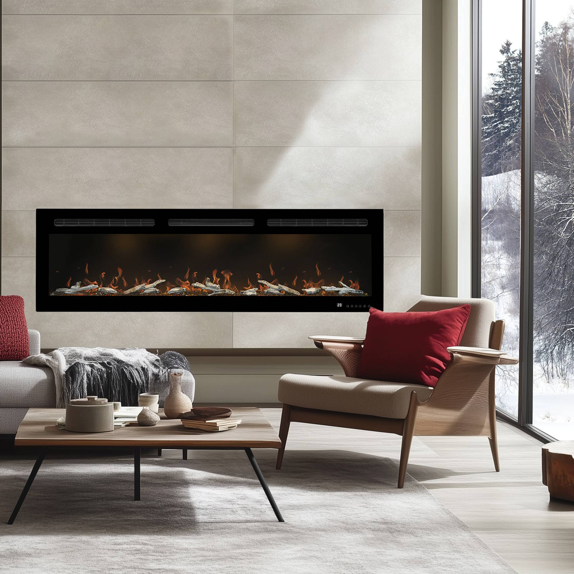 Очаг электрический Royal Thermo Allira RTFP/W-AL60LS