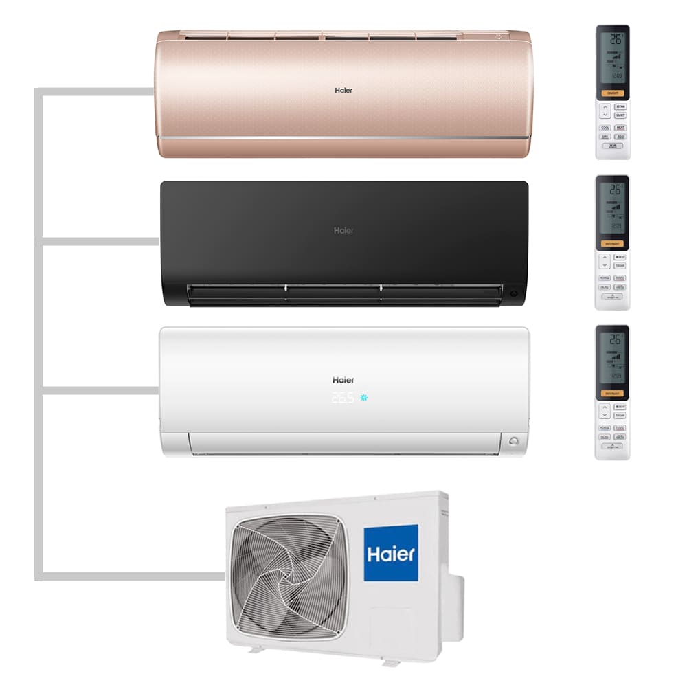 Мульти сплит-система настенная Haier AS35S2SJ2FA-G / AS35S2SF2FA-B / AS35S2SF2FA-W / 3U70S2SR5FA Inverter