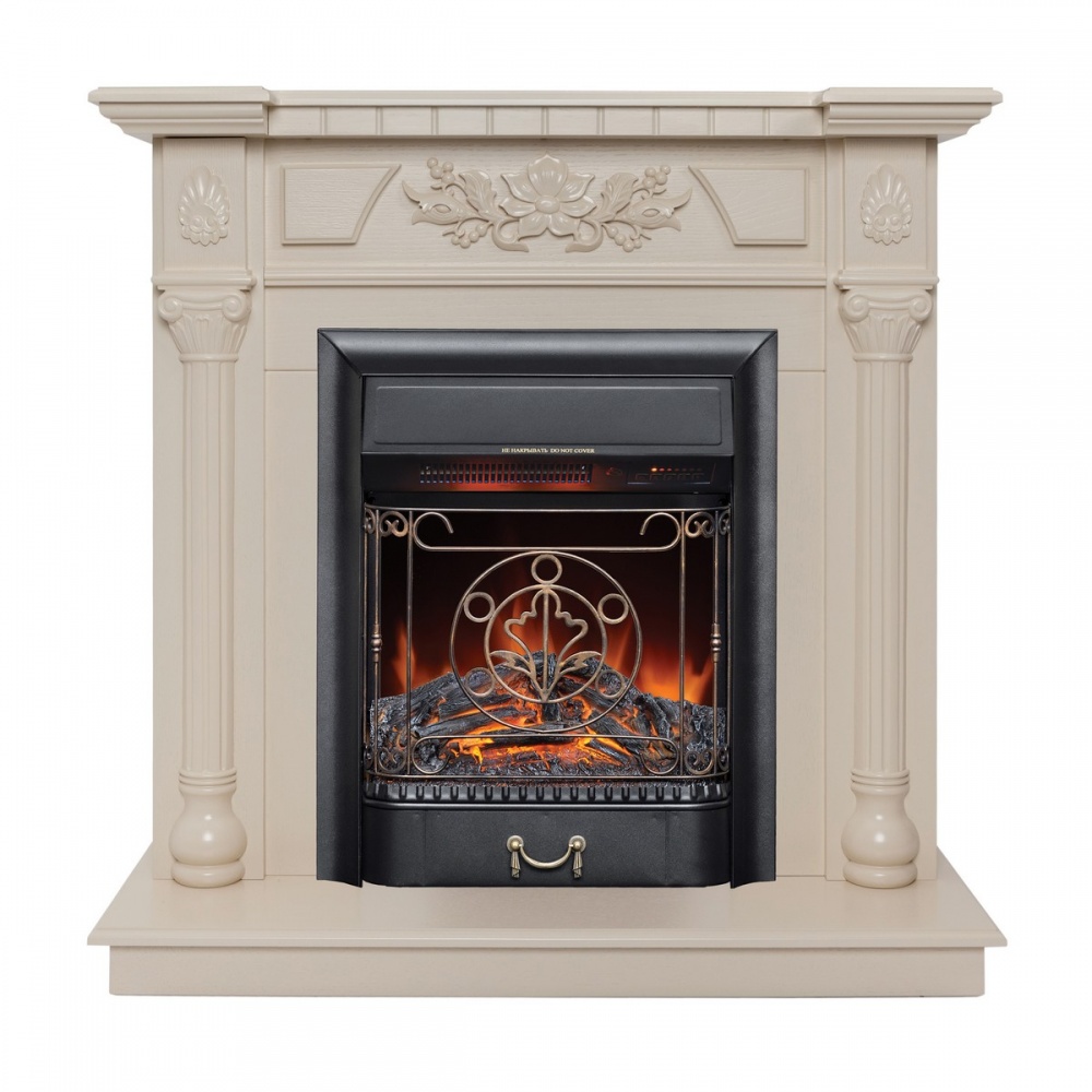 Электрокамин RealFlame  Dacota WT с очагом Majestic Lux Black RC