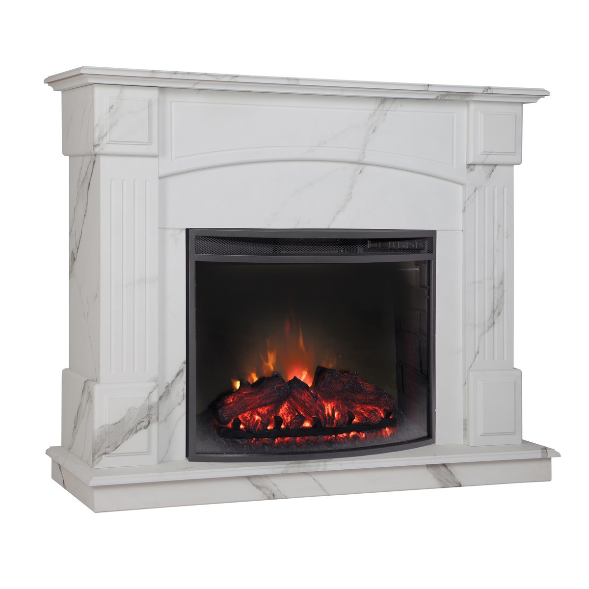 Электрокамин RealFlame Carolina 24/25,5 WT-F512 с очагом Evrika 25,5