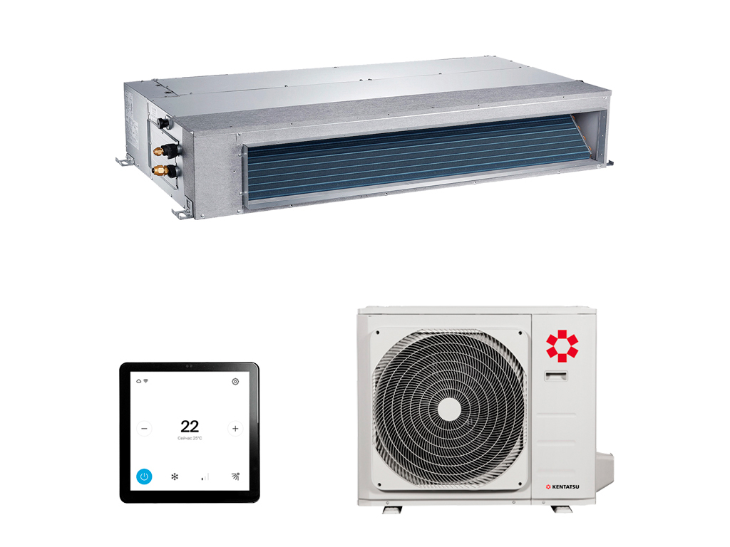 Канальная сплит-система Kentatsu KSMB140HZRN1W/KSUNB140HZRN3 KSMB-W/KSUNB Inverter