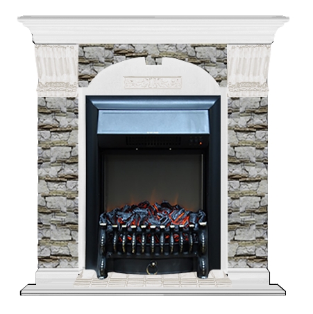 Каминокомплект Glenrich Арочный Алтай (Fobos)