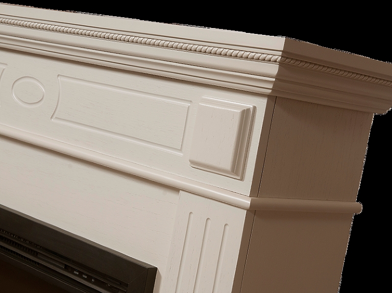 Портал Firelight Bianco 25 шпон белёный дуб