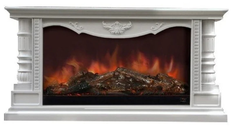 Каминокомплект Glenrich Консул Crystal 36 белый