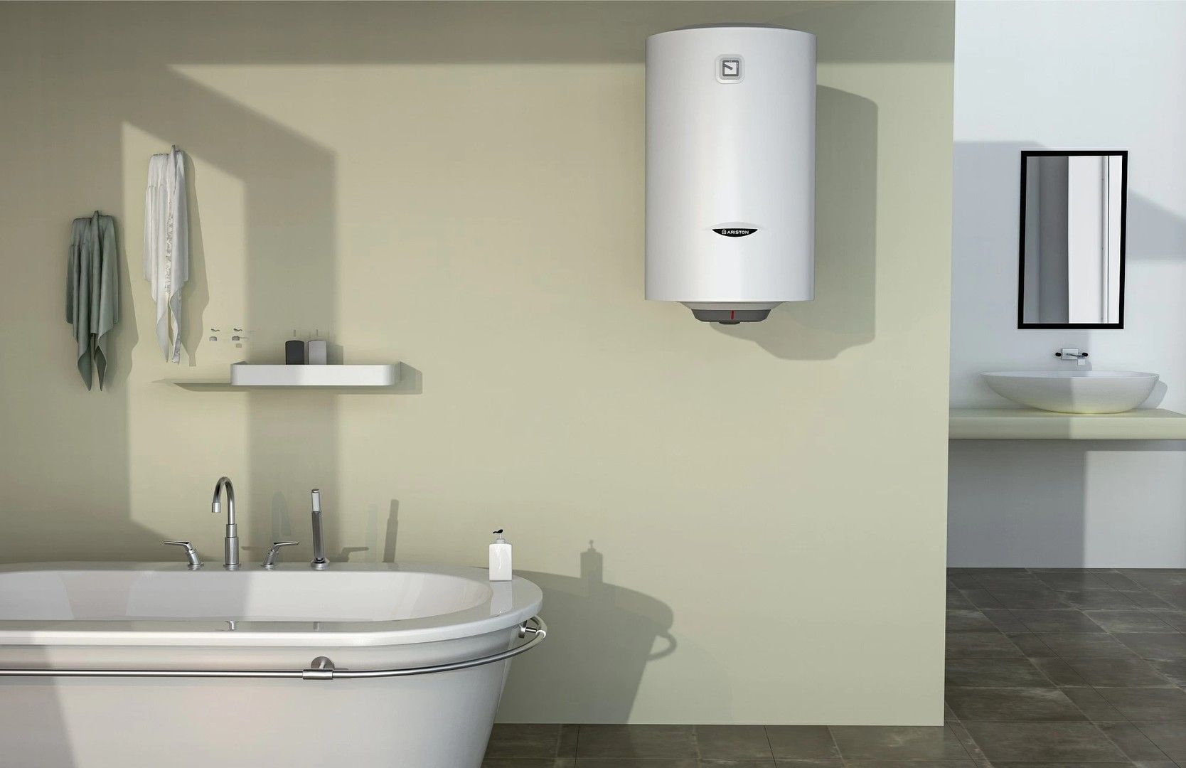 Электрический накопительный водонагреватель Ariston PRO1 R 80 V 1,5K PL DRY