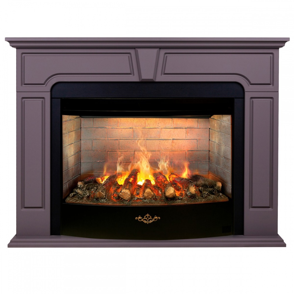 Электрокамин RealFlame  Theodor 33 GR с очагом 3D Firestar 33