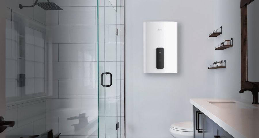 Электрический накопительный водонагреватель Haier ES100V-F7 wi-fi