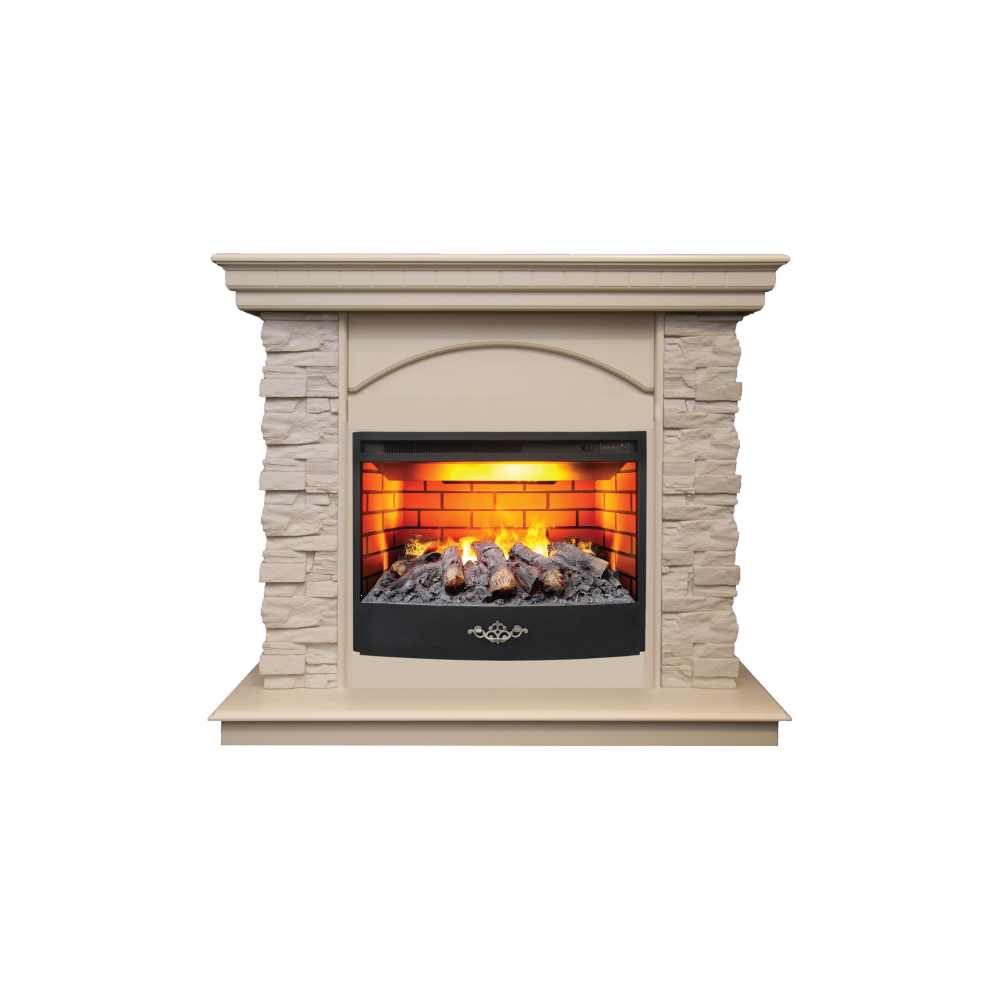 Электрокамин RealFlame  Elford 25,5 WT с очагом FireStar 25,5 3D
