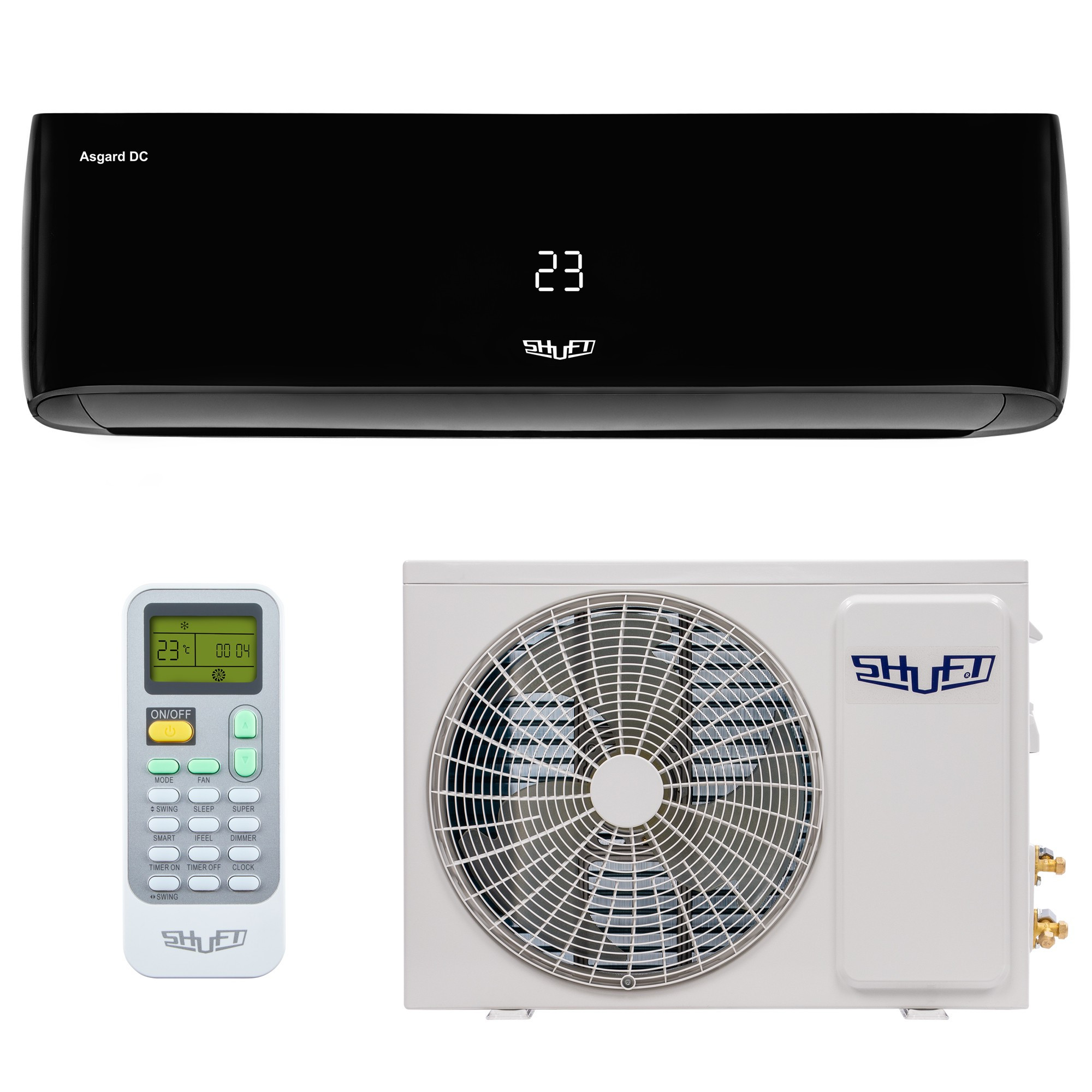 Настенная сплит-система SHUFT SFTHAI-09HN8/BL Asgard Inverter