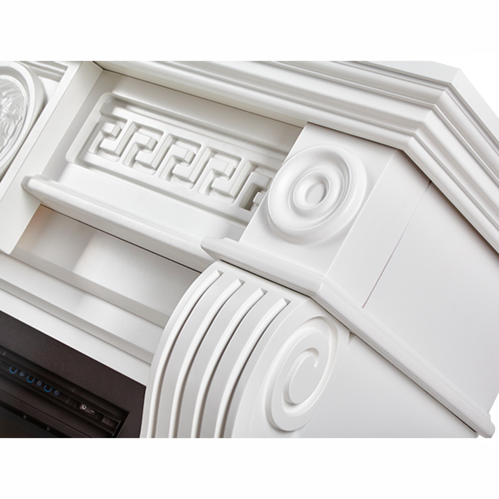 Каминокомплект Electrolux Vittoriano 26/30 с очагом EFP/P-2620RLS белый