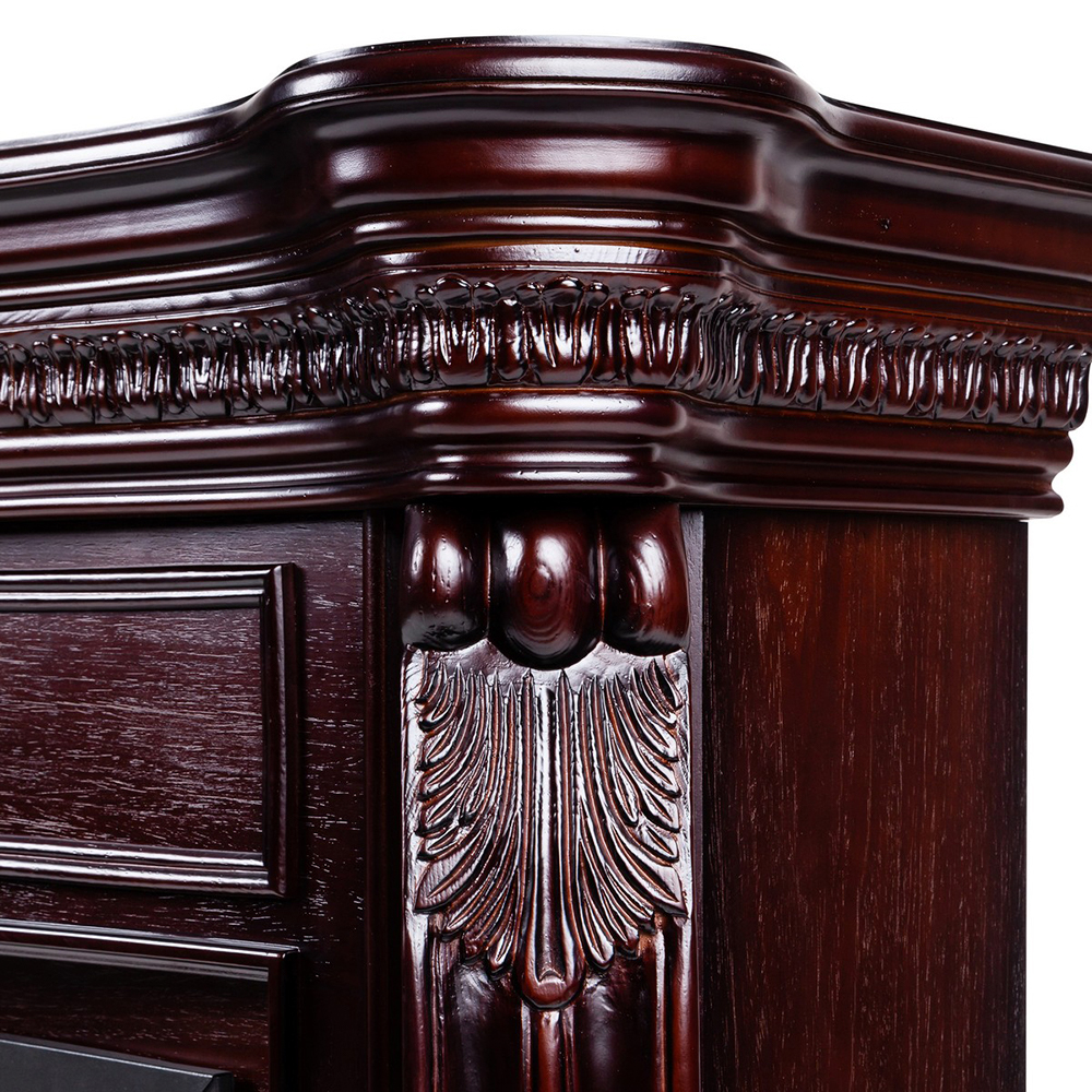 Электрокамин RealFlame Barcelona 33 AO с очагом Moonblaze Deluxe Brass