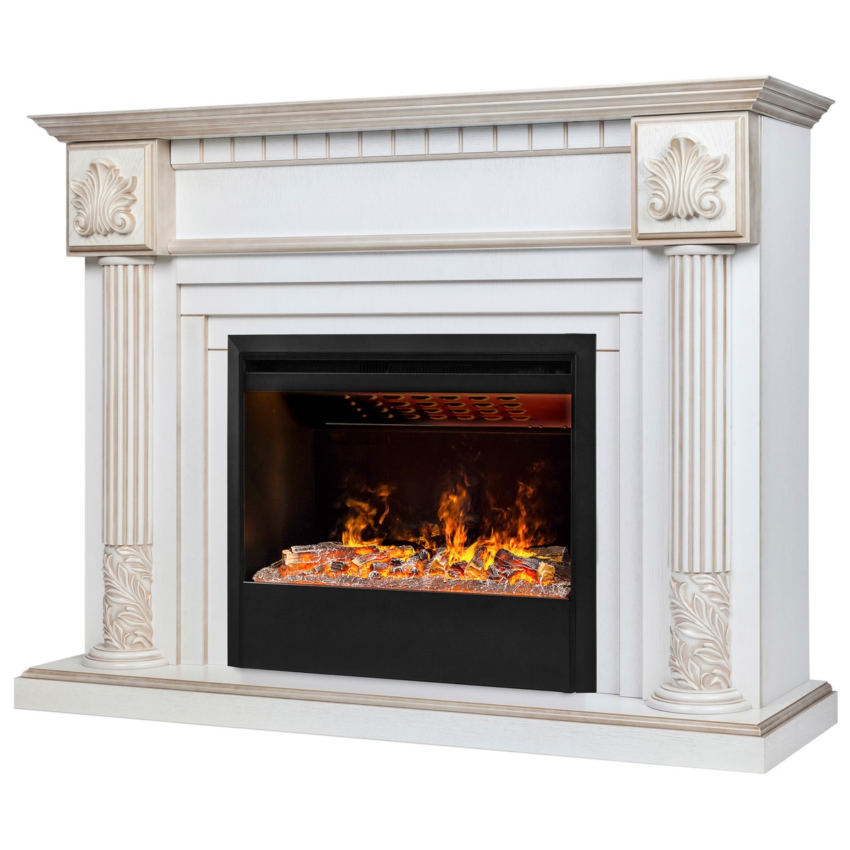 Электрокамин RealFlame  Imperia 26/33 WT с очагом 3D Helios 26 SBG