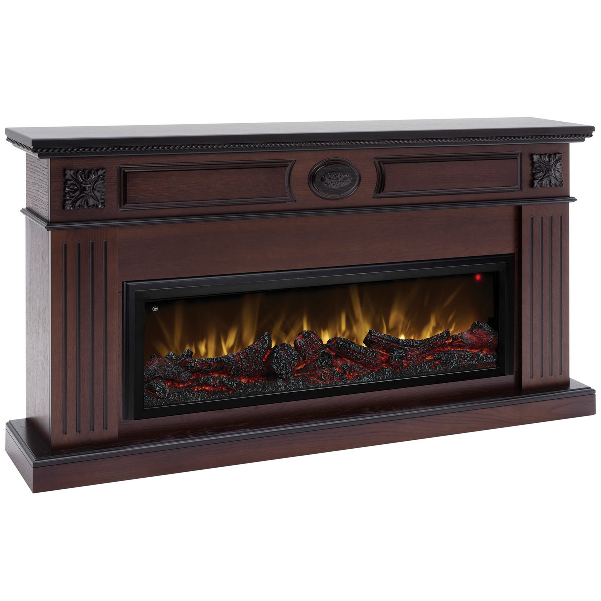 Электрокамин RealFlame  Siena 42/BV AO с очагом Beverly 1000