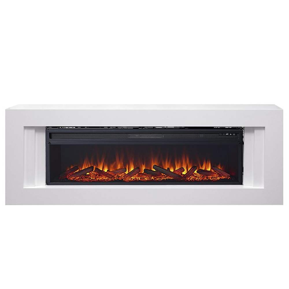 Каминокомплект Royal Flame  Line 60 - Белый с очагом Vision 60 LOG LED