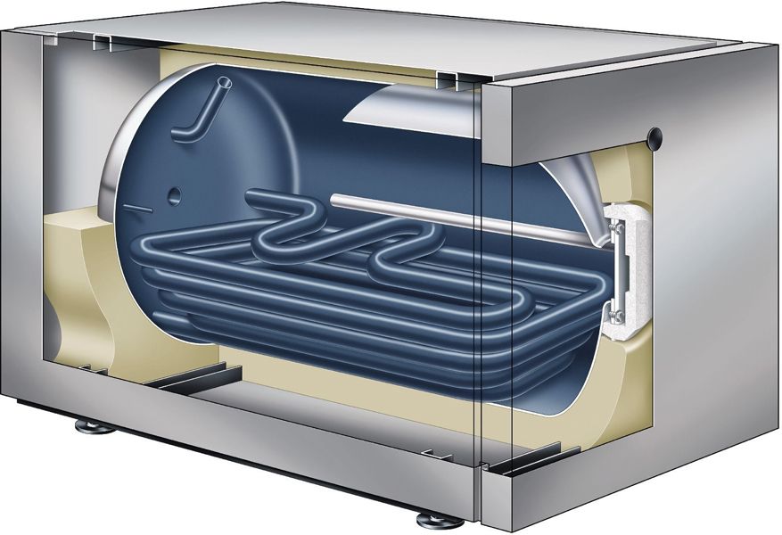 Бойлер косвенного нагрева Viessmann Vitocell-Н 100,200 л (Z003841)