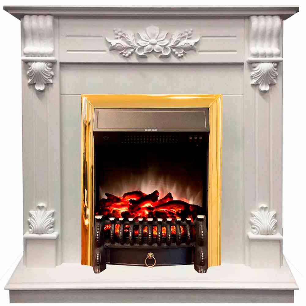 Электрокамин RealFlame Octawa WT с Majestic Lux S BR