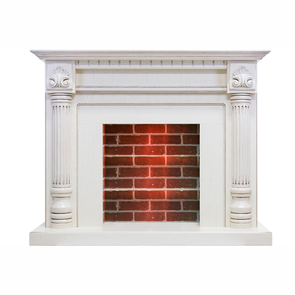 Портал Dimplex Edinburg - Слоновая кость / Кирпич