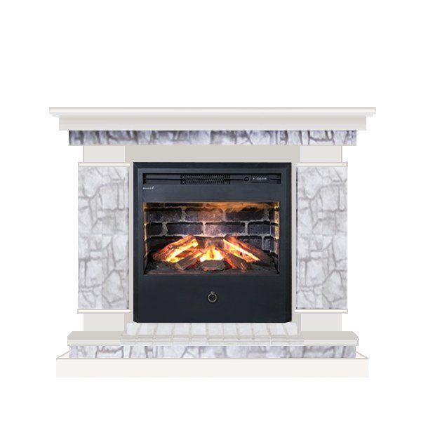 Каминокомплект Glenrich Лорд Samba 3D венге