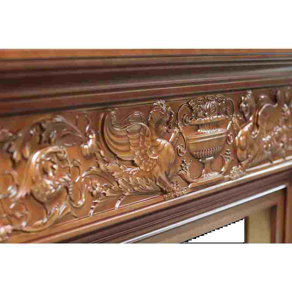 Каминокомплект Royal Flame  Palace - Белый с серебром с очагом Vision 30 EF LED FX