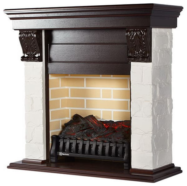 Каминокомплект Electrolux Forte C с очагом Caminetto EFP/P-20LS