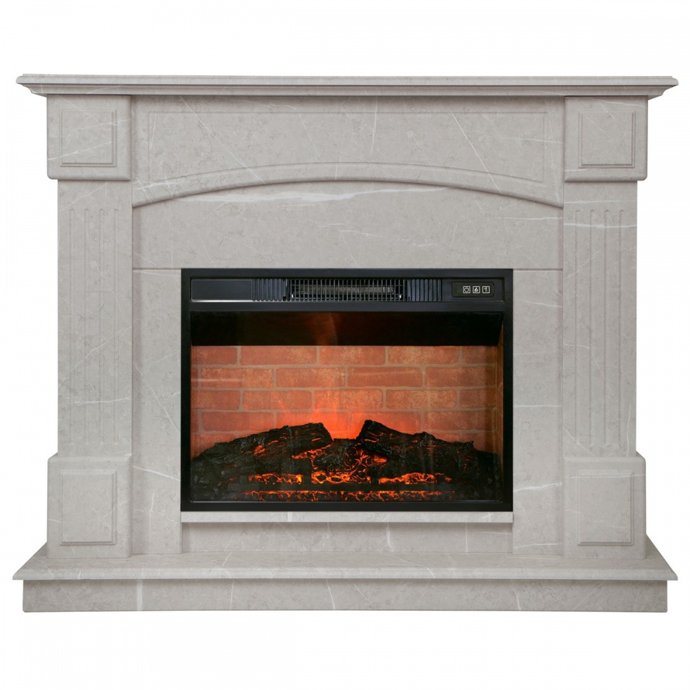 Электрокамин RealFlame Carolina 24/25,5 WT-F714 с очагом Irvine 24