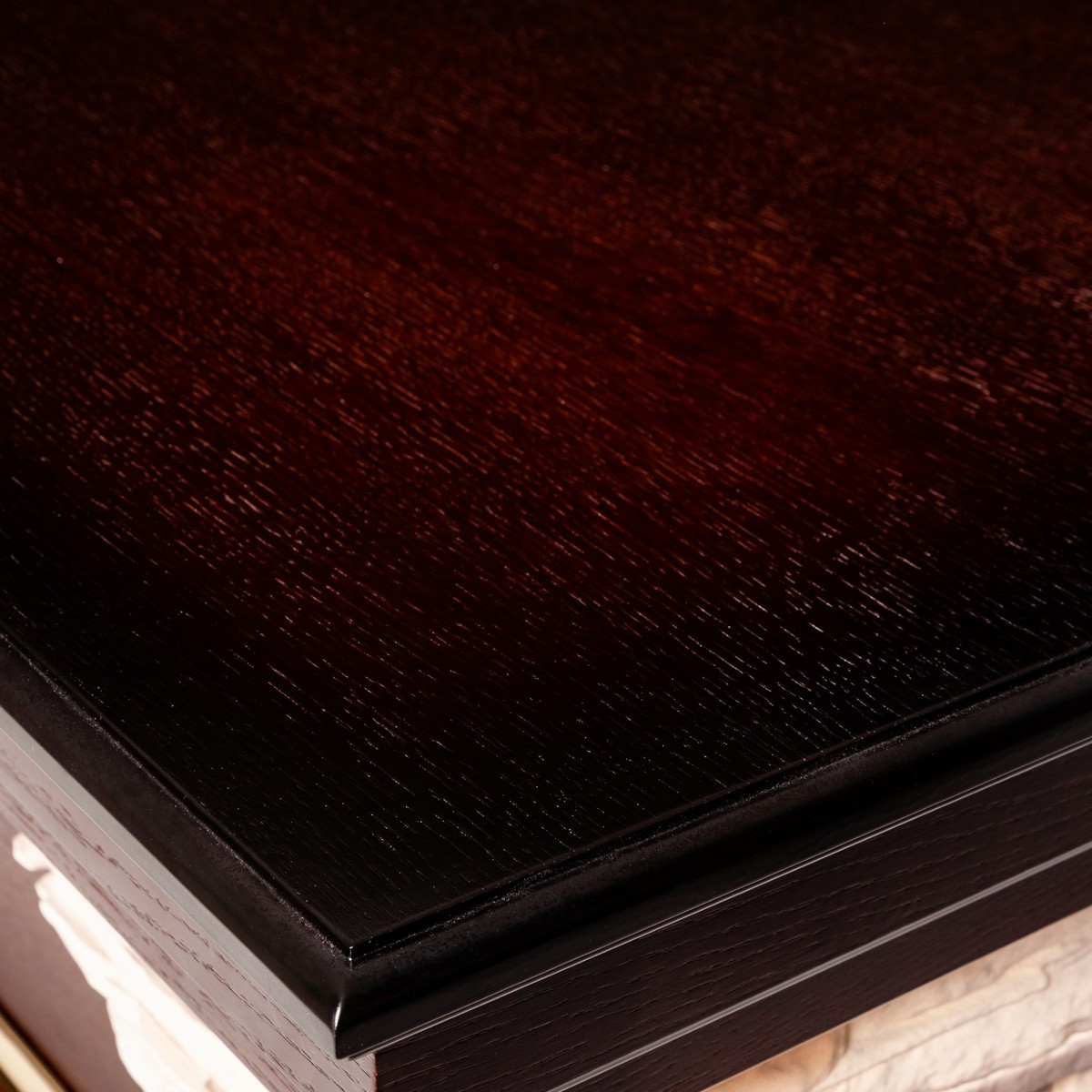 Электрокамин RealFlame  Dublin Corner Rock AO с очагом Majestic Lux Black RC