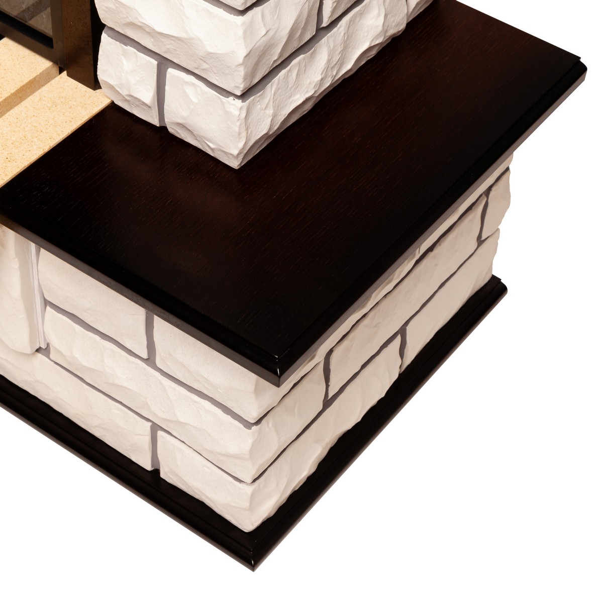 Электрокамин RealFlame  Country 26 AO с очагом 3D Cassette 630 Black Panel