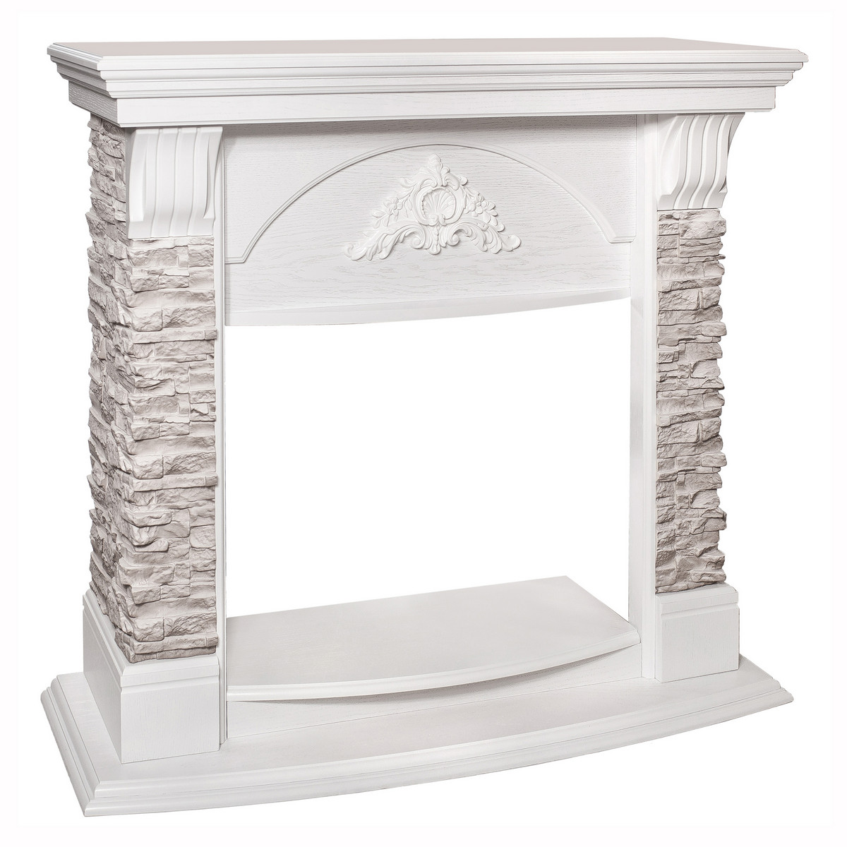 Портал для электрокамина Athena GR STD WT RealFlame