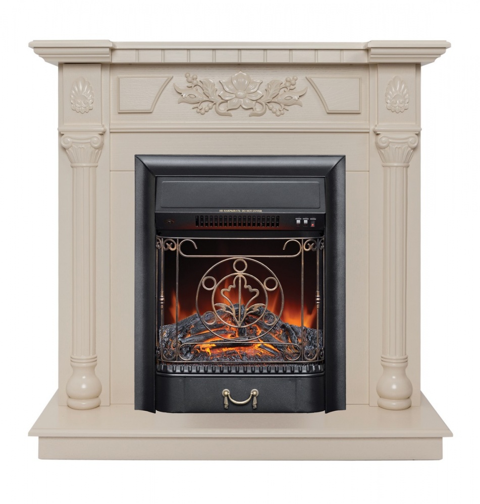 Электрокамин RealFlame  Dacota WT с очагом Majestic Lux Black