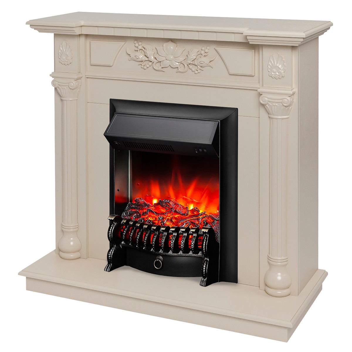 Электрокамин RealFlame  Dacota WT с очагом Fobos Lux Black