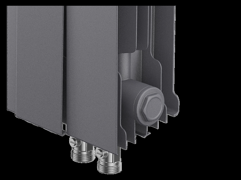 Радиатор Royal Thermo PianoForte 300 /Silver Satin - 10 секц. VDR