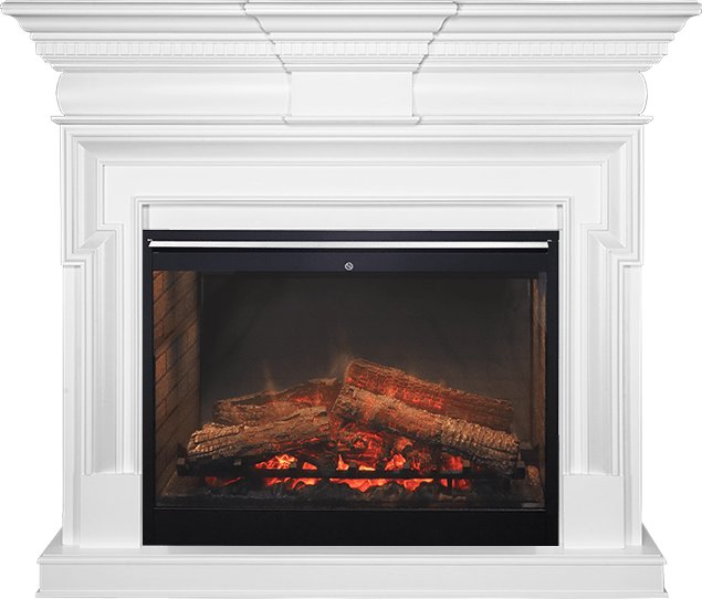 Каминокомплект Dimplex Torino - Белый с очагом Symphony 30'' DF3020-INT