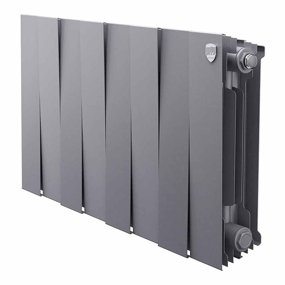 Радиатор Royal Thermo PianoForte 300 /Silver Satin - 8 секц. VDR