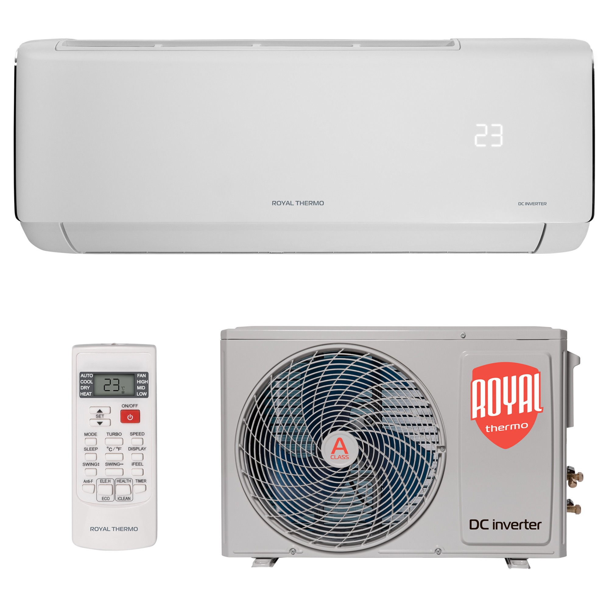 Настенная сплит-система Royal Thermo RTMI-09HN1 Milano DC Inverter