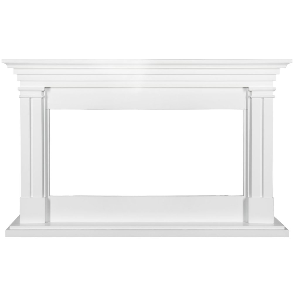 Каминокомплект Royal Flame  Lyon  - Белый ( Ширина 1440 мм) с очагом Vision 42 LED