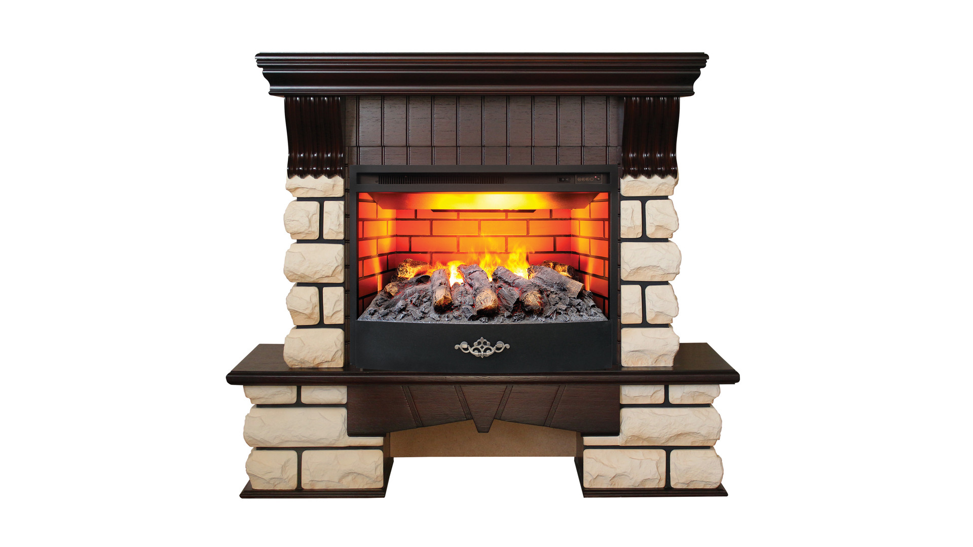 Электрокамин RealFlame  Kavkaz 25,5 AO  с очагом FireStar 25,5 3D