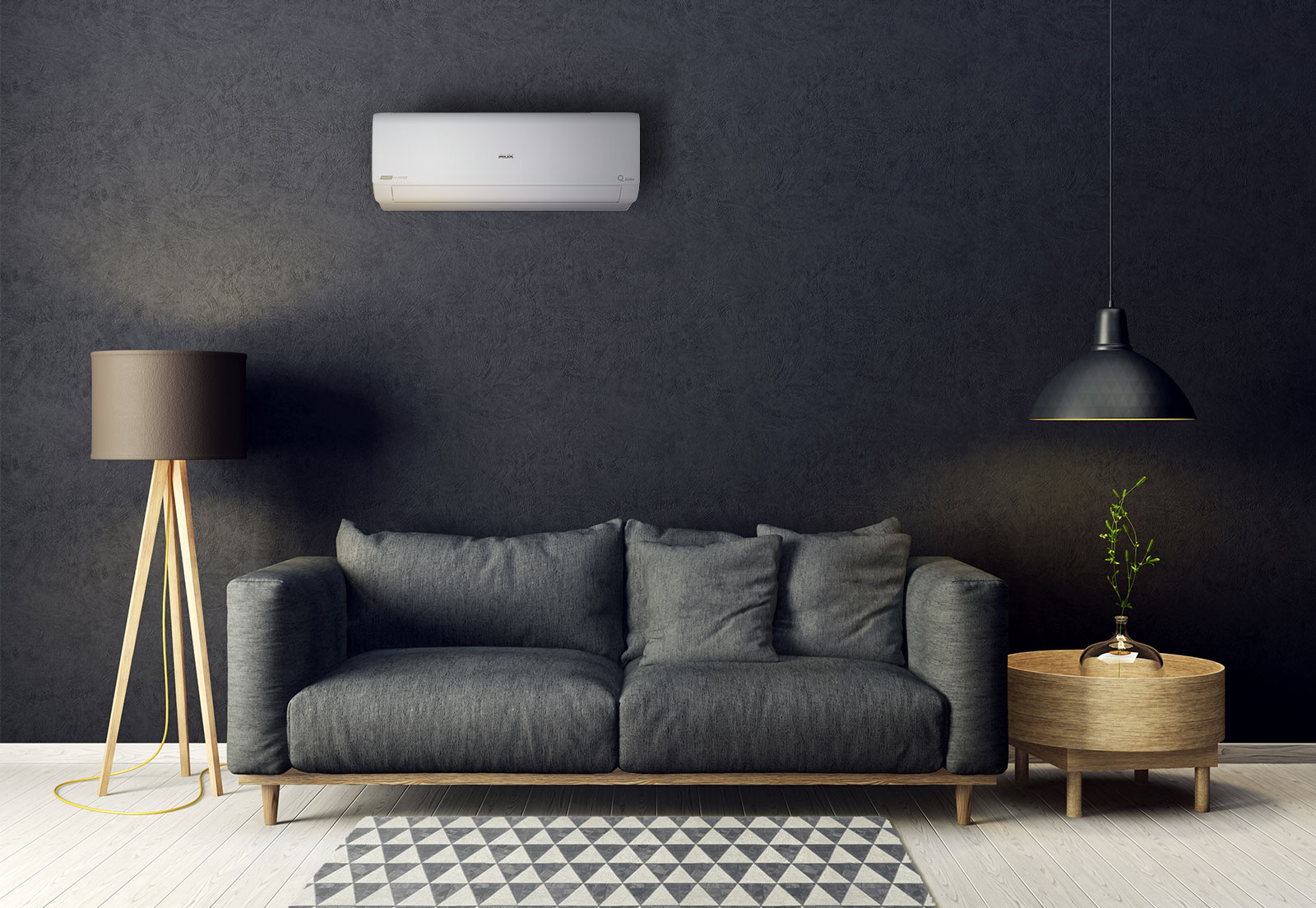 Настенная сплит-система AUX ASW-H18A4/QH-R1DI Q Light series Inverter